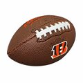 Logo Brands Cincinnati Bengals Mini Size Composite Football 607-93MC-1